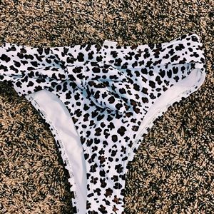 SHEIN Cheetah bikini bottoms